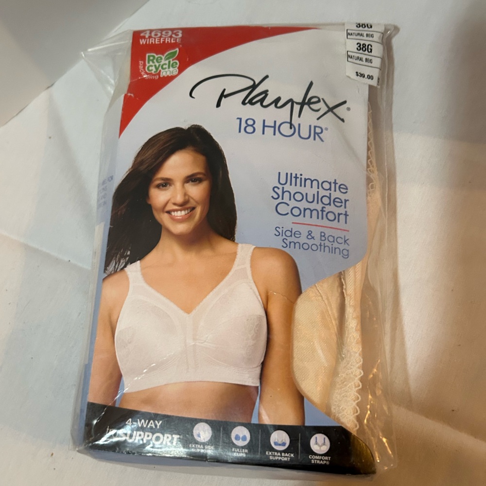 New Playtex 18 Hour Ultimate Shoulder Comfort Bra